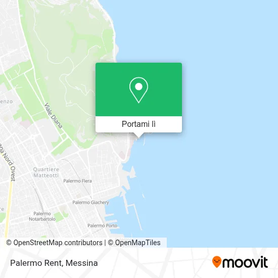 Mappa Palermo Rent