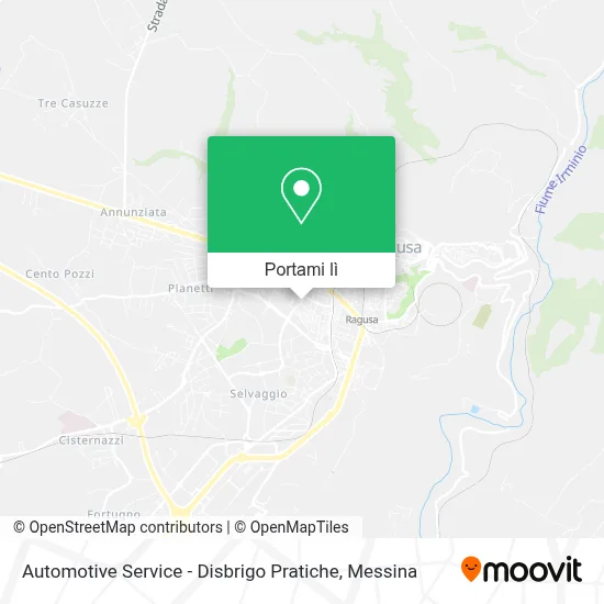 Mappa Automotive Service - Disbrigo Pratiche