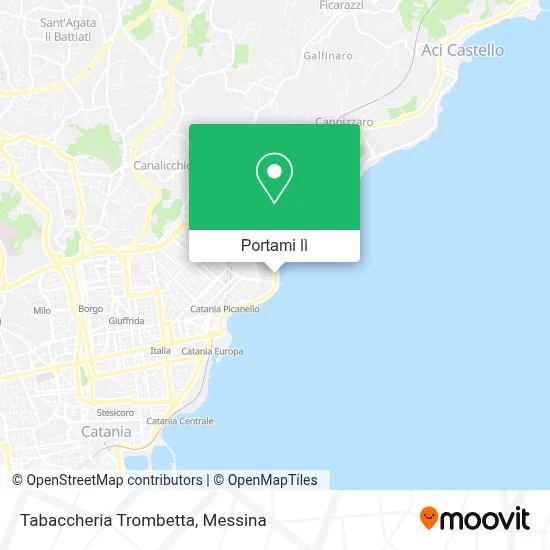 Mappa Tabaccheria Trombetta
