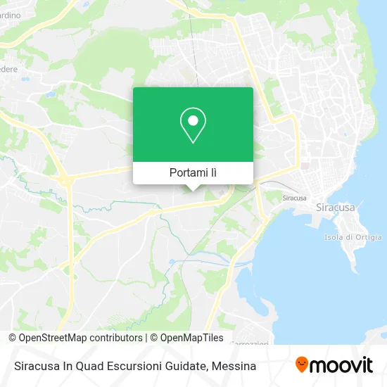 Mappa Siracusa In Quad Escursioni Guidate