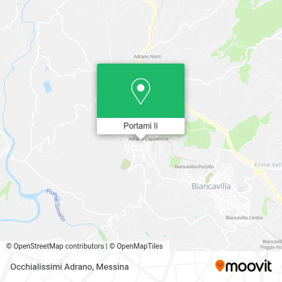 Mappa Occhialissimi Adrano