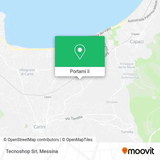 Mappa Tecnoshop Srl