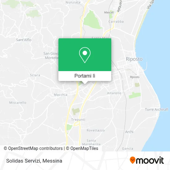 Mappa Solidas Servizi