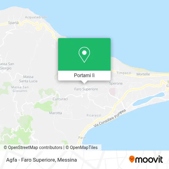 Mappa Agfa - Faro Superiore