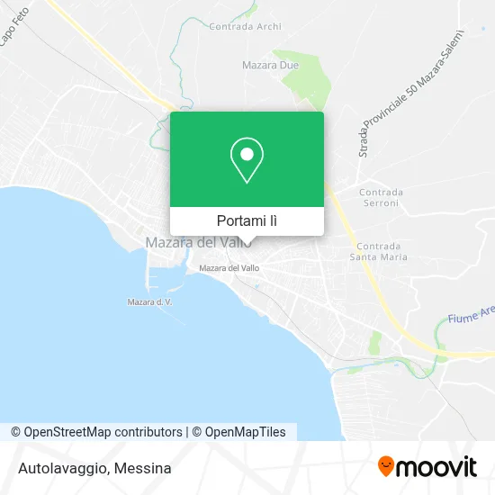Mappa Autolavaggio