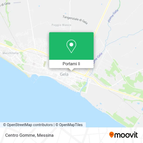 Mappa Centro Gomme