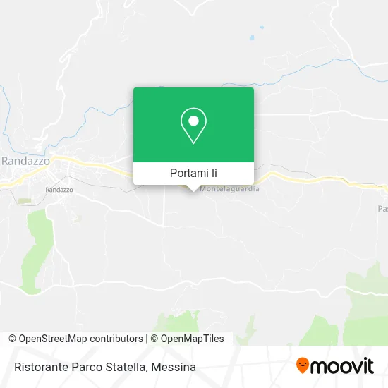 Mappa Ristorante Parco Statella