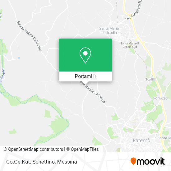 Mappa Co.Ge.Kat. Schettino