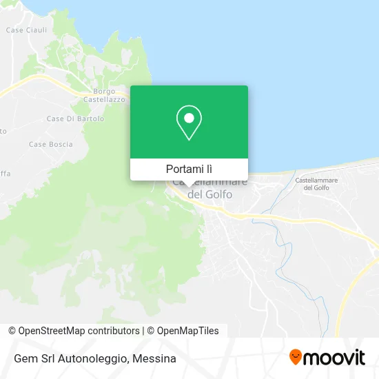 Mappa Gem Srl Autonoleggio
