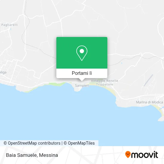 Mappa Baia Samuele