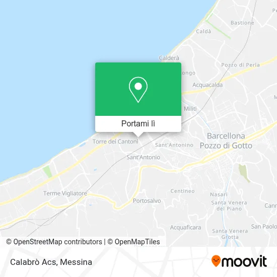 Mappa Calabrò Acs