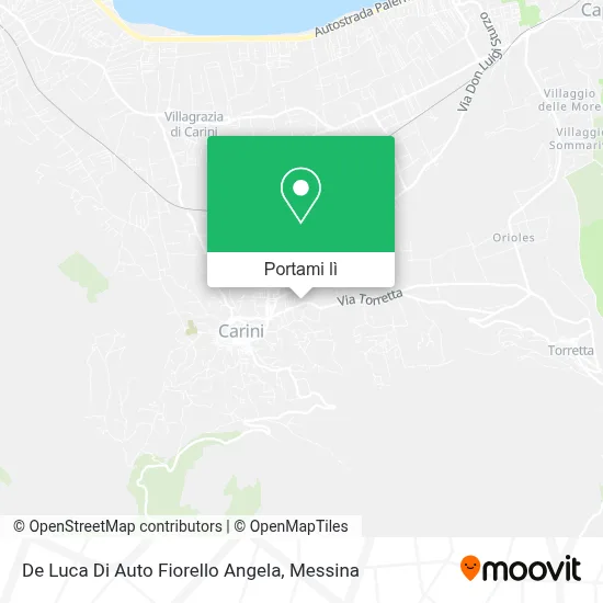 Mappa De Luca Di Auto Fiorello Angela