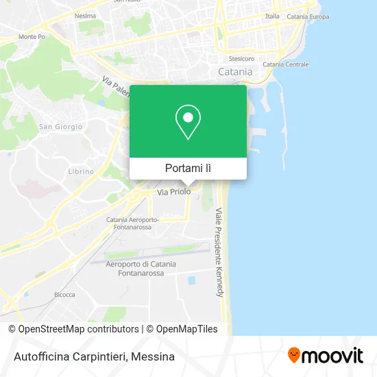 Mappa Autofficina Carpintieri