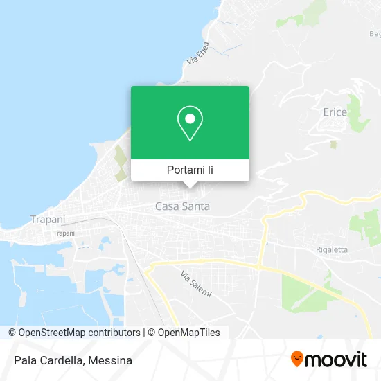 Mappa Pala Cardella