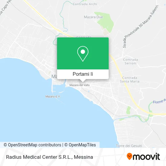 Mappa Radius Medical Center S.R.L.