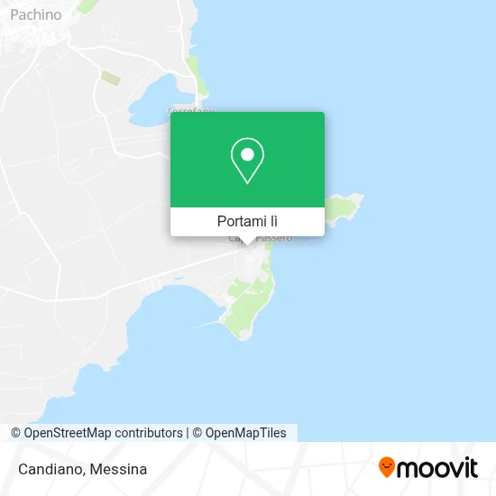 Mappa Candiano
