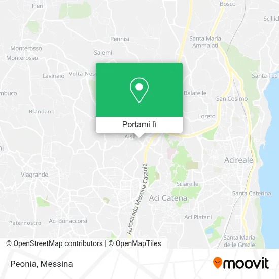 Mappa Peonia