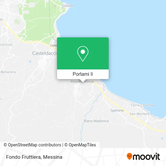 Mappa Fondo Fruttiera