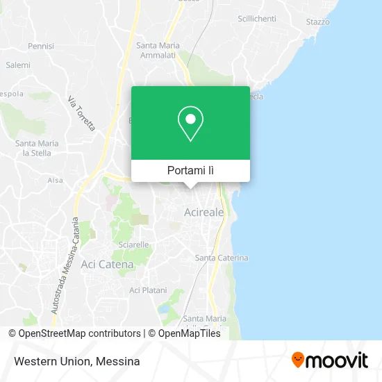 Mappa Western Union