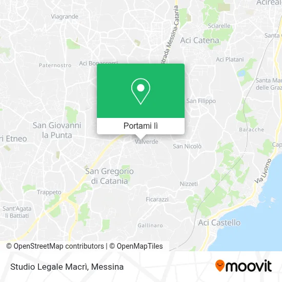 Mappa Studio Legale Macrì