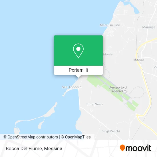 Mappa Bocca Del Fiume