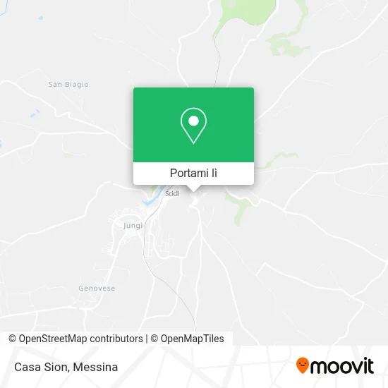 Mappa Casa Sion