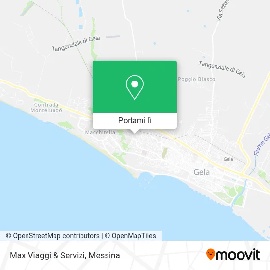 Mappa Max Viaggi & Servizi