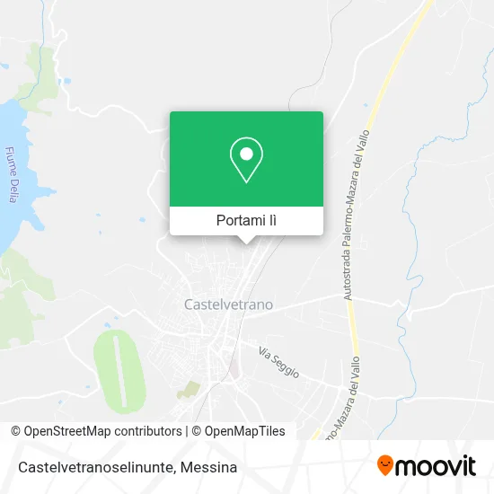 Mappa Castelvetranoselinunte