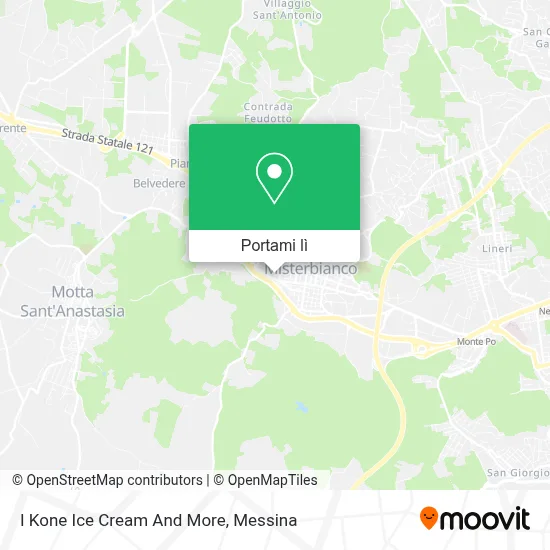 Mappa I Kone Ice Cream And More
