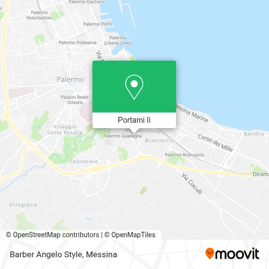 Mappa Barber Angelo Style