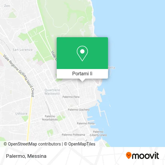 Mappa Palermo