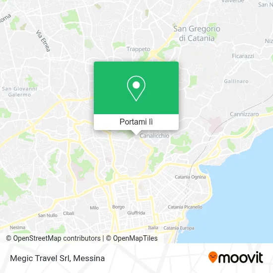 Mappa Megic Travel Srl