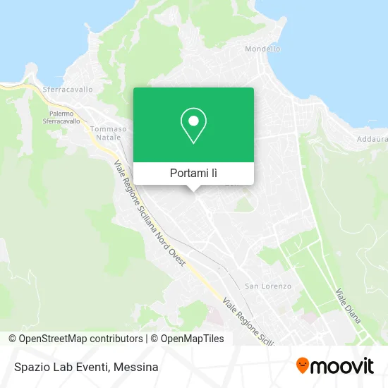 Mappa Spazio Lab Eventi
