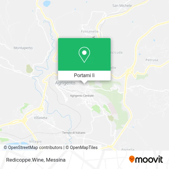 Mappa Redicoppe.Wine