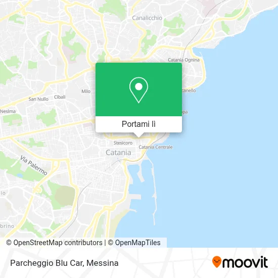 Mappa Parcheggio Blu Car