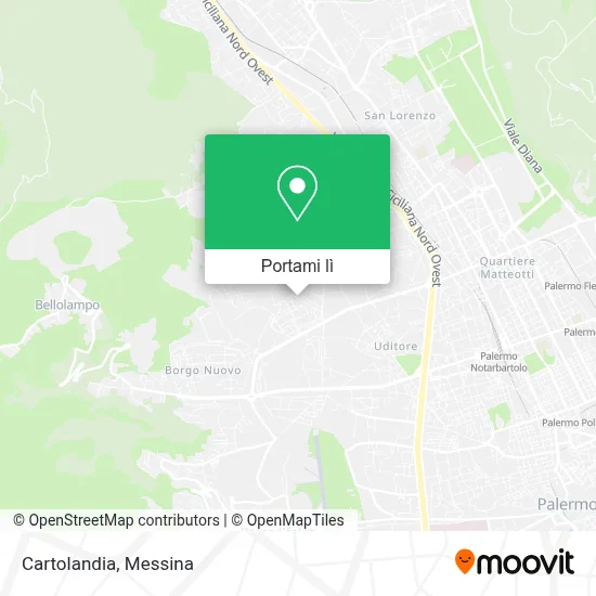 Mappa Cartolandia