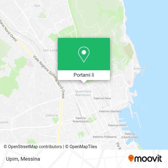 Mappa Upim
