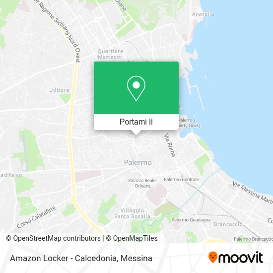 Mappa Amazon Locker - Calcedonia
