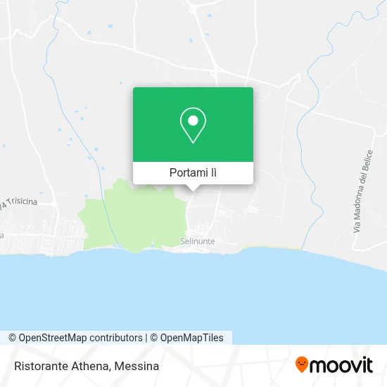 Mappa Ristorante Athena