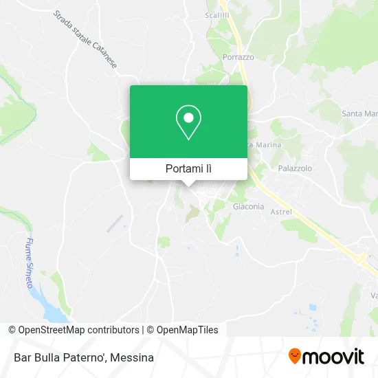 Mappa Bar Bulla Paterno'