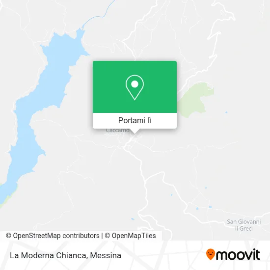 Mappa La Moderna Chianca