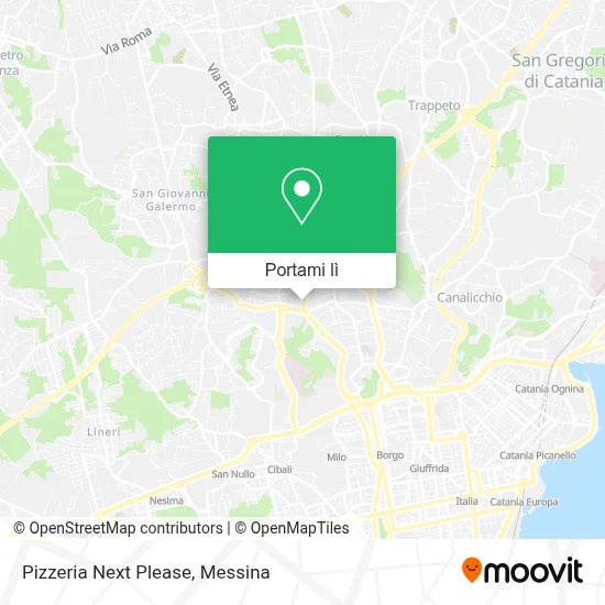 Mappa Pizzeria Next Please