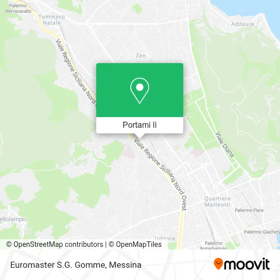 Mappa Euromaster S.G. Gomme