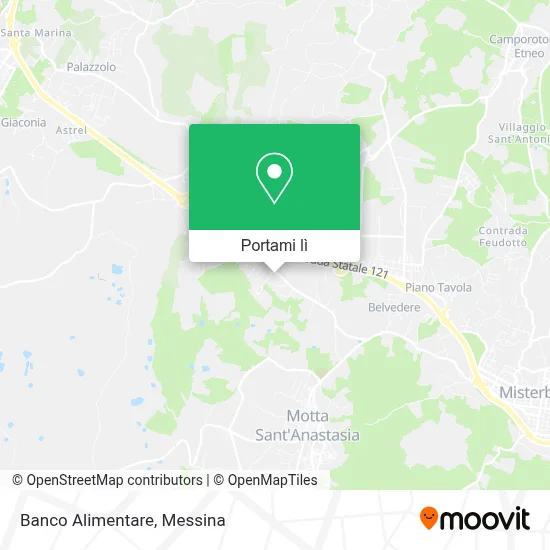 Mappa Banco Alimentare