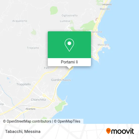 Mappa Tabacchi