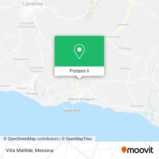 Mappa Villa Matilde