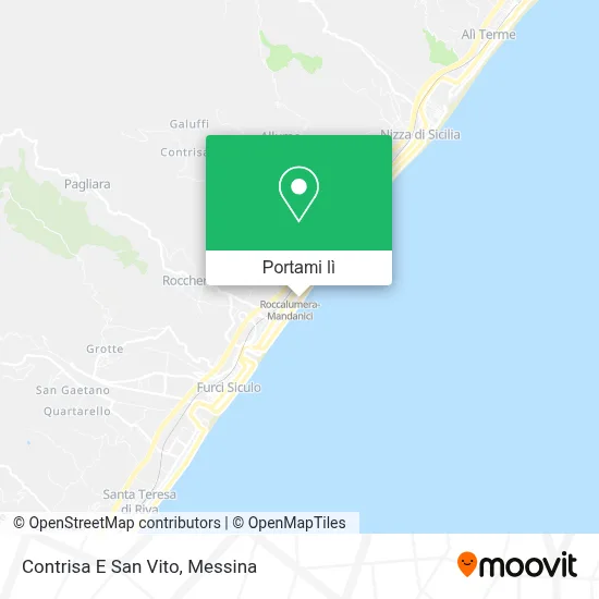 Mappa Contrisa E San Vito