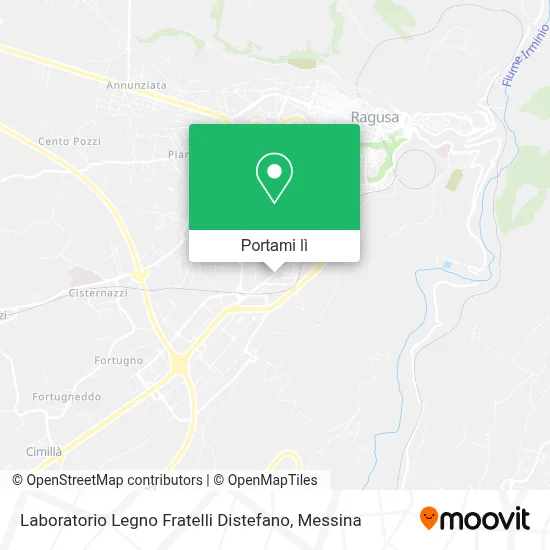 Mappa Laboratorio Legno Fratelli Distefano