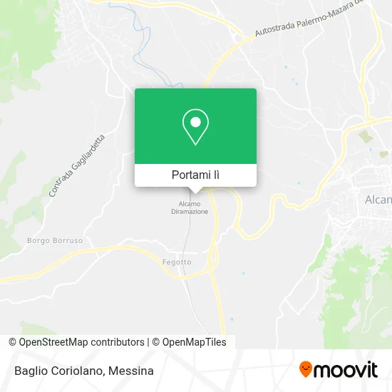 Mappa Baglio Coriolano