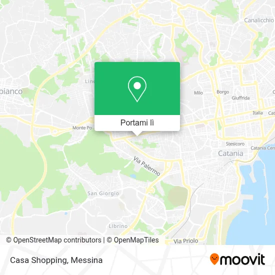 Mappa Casa Shopping